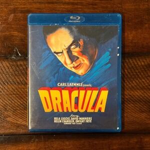 Dracula (1931) Blu-ray Bela Lugosi Universal Horror Classic w/ Insert – Very Goo